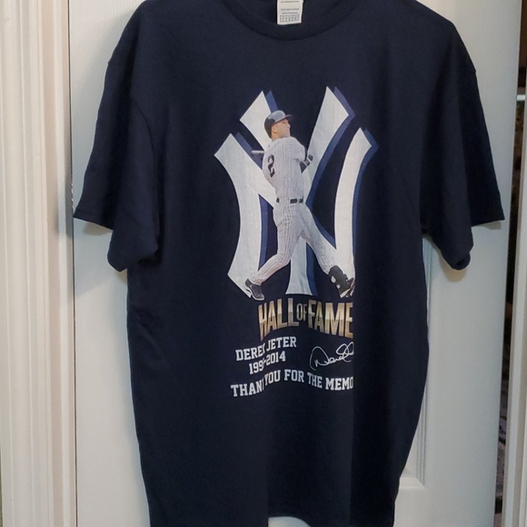 derek jeter hall of fame t shirt